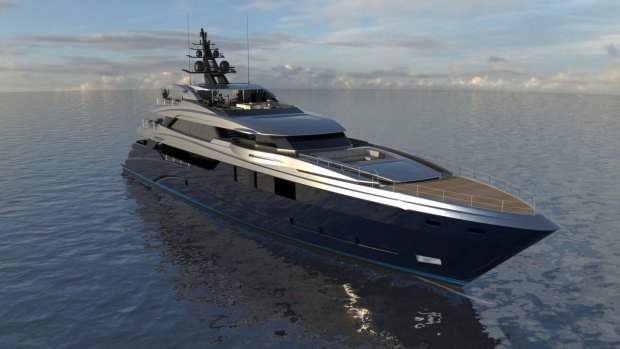 Sarastar is three decks and 60 metres of unrestrained Italian flamboyance. Superyachts like it could be seen on the Gold Coast.