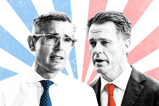 Dominic Perrottet and Chris Minns.