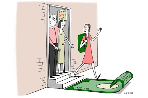 As more and more parents help their kids into the housing market, situations such as these will become commonplace.