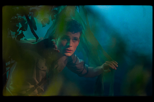 Sebastien Kapps stars in Peter Strickland’s short film Blank Narcissus (Passion of the Swamp).