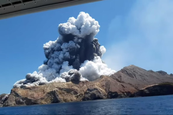 The deadly White Island eruption. 