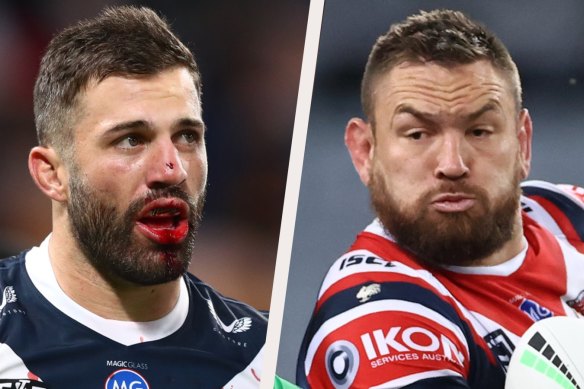 James Tedesco and Jared Waerea-Hargreaves have been enormous for the Roosters.