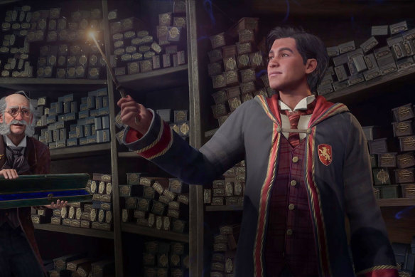 Hogwarts Legacy is set in the Wizarding World universe, based on the Harry Potter novels. Credit: Warner Bros. Games