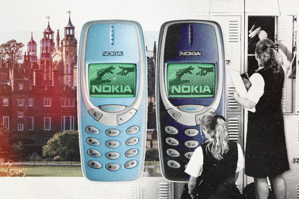 Eton has told new students they will have to use a basic Nokia. Schools in Australia are thinking about doing the same.