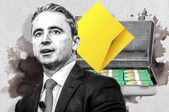 The Commonwealth Bank, led by Matt Comyn, has reported a record $10.16 billion profit.