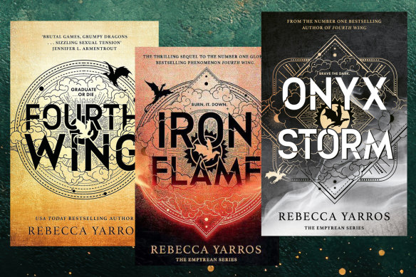Rebecca Yarros’ Empyrean series has been topping bestseller lists since 2023.