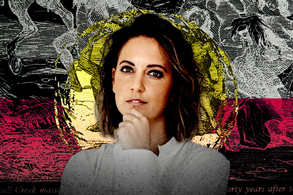 Brooke Boney illustration by Aresna Villanueva.