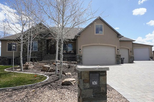 A casa da família Richins em Francis, Utah.