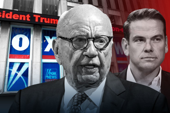 Rupert Murdoch and son Lachlan didn’t seriously consider settling the Dominion lawsuit until just before the trial began. 
