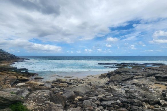 Mackenzies Bay beach on Thursday afternoon at about 2.30pm.