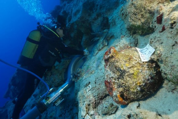 The excavations have uncovered about-4700-year-old amphorae, believed to belong to what is described as the world’s oldest-known shipwreck. 