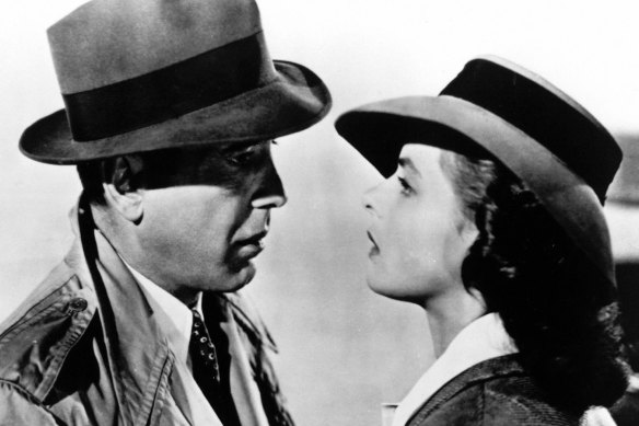 You must remember this ... Casablanca, the 1942 film with Humphrey Bogart and Ingrid Bergman.