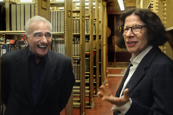 Martin Scorsese and Fran Lebowitz in Pretend It's a City.
