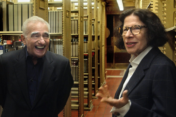 Martin Scorsese and Fran Lebowitz in Pretend It's a City.