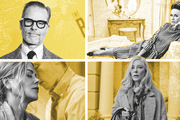Guy Pearce, Naomi Watts, Cate Blanchett and Nicole Kidman are nominated for Golden Globes.