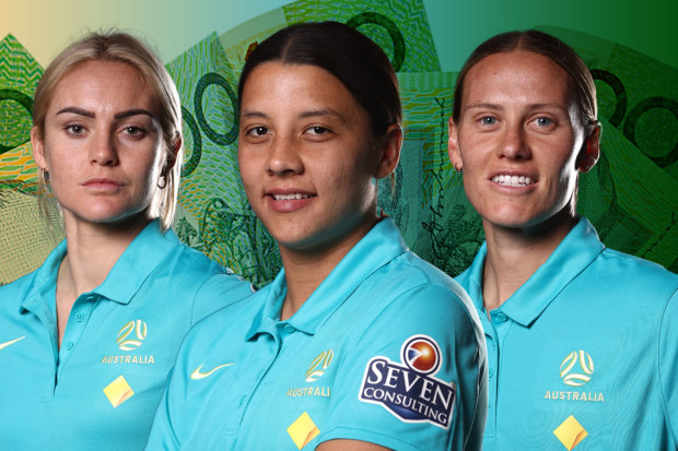 Sam Kerr is the Matildas highest earner but the 2023 Women’s World Cup