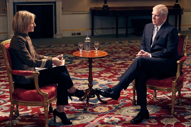 Emily Maitlis and Prince Andrew