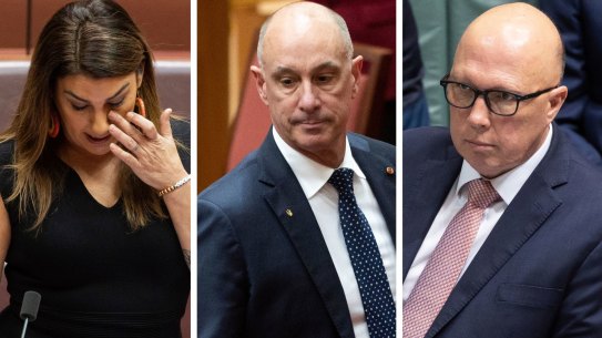 Lidia Thorpe; David Van; Peter Dutton