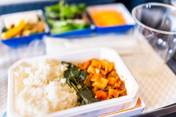 Plane food can often be unappealing.