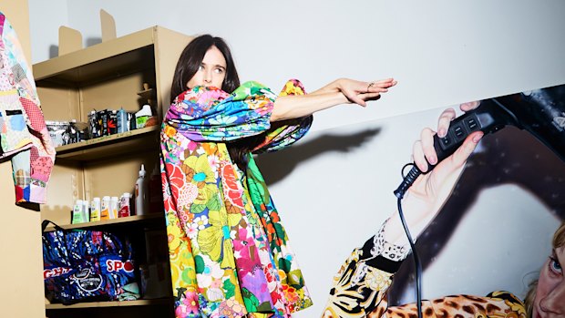 Anna Plunkett began her love for upcycling garments as a child.