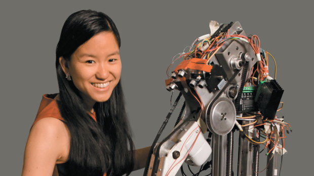 'Mum told me to give back to the community': the young Australian creating robots for good