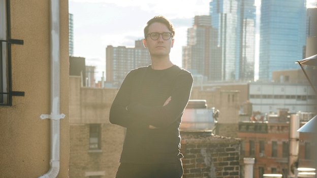 Matthew Knott, US correspondent for The Age and The Sydney Morning Herald, on the Manhattan rooftop he plunged from in June.