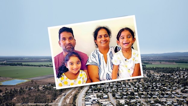 The town of Biloela, and (insert) the  Murugappan family: “They didn’t have to take them away. They could’ve left them here while they worked through the process. It was so aggressive. How did the government think it would go down?”