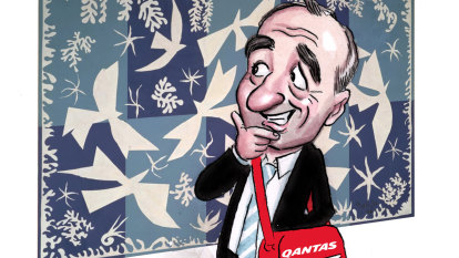 Borghetti makes art of life at Qantas pointy end