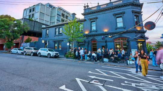 The Rochester Castle on Johnston Street, Fitzroy is going to auction.