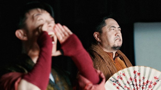 Eighteen Lives in rehearsal