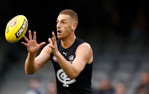Carlton defender Liam Jones.