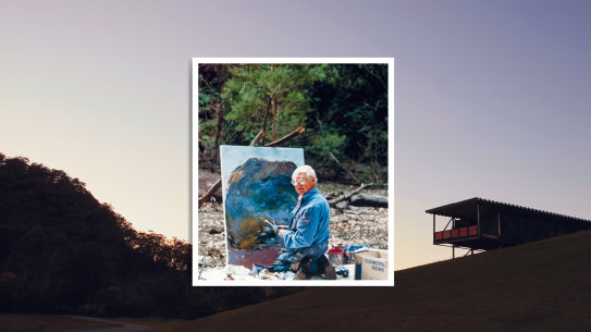 A flood-bridge structure
enabled Bundanon’s new
building to create space in
thin air: “We had to find
an idea that solved a lot
of issues with one gesture,”
says lead architect Kerstin Thompson.