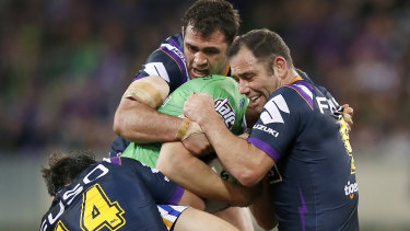 Sudden death: Cameron Smith is taking nothing for granted after the Storm's shock loss to the Raiders.