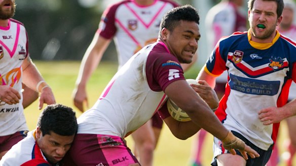 Sione Afemui is part of the Monaro team that's looking to make their third straight NSW Country Championships final.