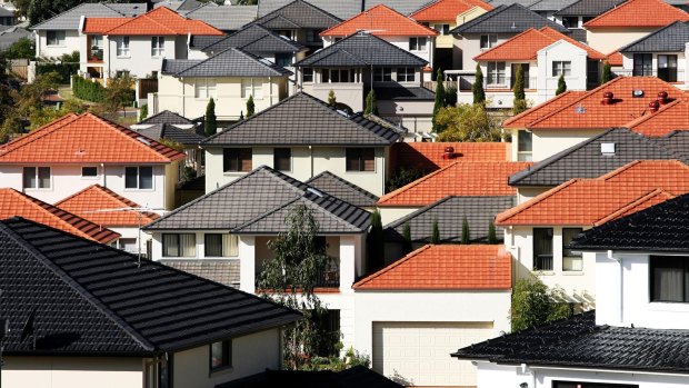 House values were lower in five of the eight capital cities last month.