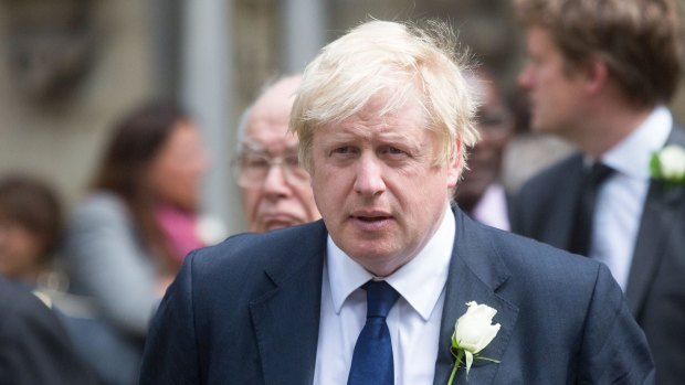 Boris Johnson, brother of resigning transport minister Jo Johnson.
