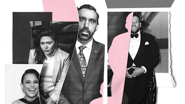 Miranda Tapsell, Nakkiah Lui, Adam Goodes and Dylan Alcott.