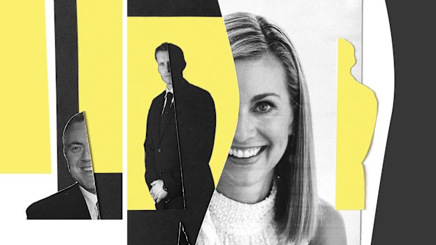 Joe Hockey, Andrew Hastie and Julie Inman Grant.