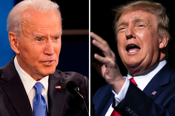 Democrat Joe Biden is closing in on victory over Donald Trump.
