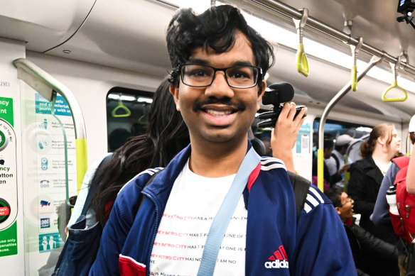 Sharath Mahendran: “I’m excited that the next generation may get around more by metro than by car”.