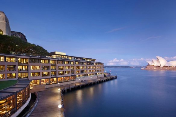 Iconic views … Park Hyatt Sydney ranked second on the list of Australasia hotels.