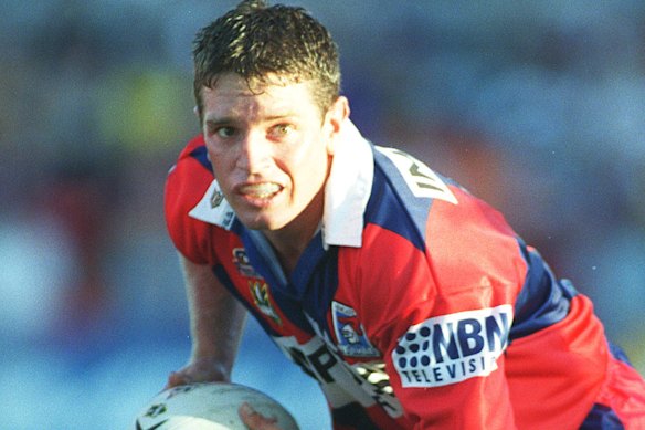 Danny Buderus is the most capped player in Newcastle history, and their last top-line, locally sourced hooker.