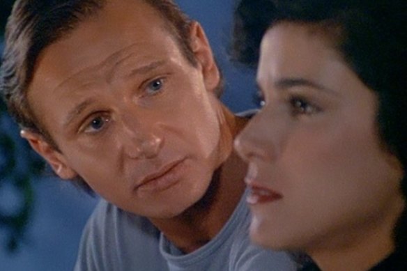 A baby-faced Liam Neeson in Miami Vice.