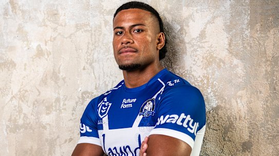 The skipper: Bulldogs star Stephen Crichton.