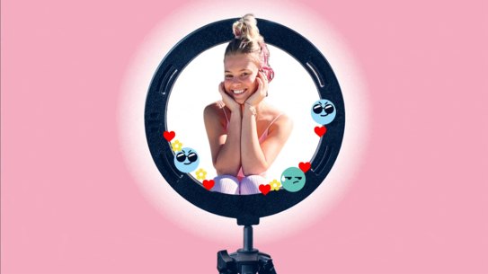 Rory Eliza has been creating on TikTok since 2015: “I find Instagram very dry … a little bit self-absorbed sometimes,” she says. “A lot of the photos are really edited and it’s like a fake life. TikTok is legit just people having fun.”