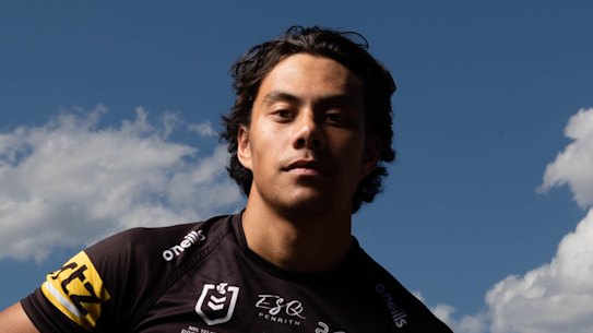 Panthers playmaker Jarome Luai is a  big fan of Cameron Munster.