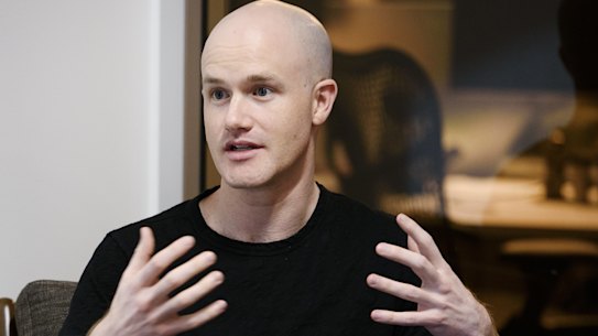 Coinbase co-founder and chief executive Brian Armstrong. 