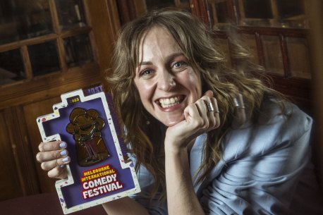 Double happiness: Gillian Cosgriff wins two Comedy Festival gongs