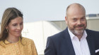 Bestseller CEO and Asos billionaire Anders Holch Povlsen with his wife Anne Holch Povlsen. 