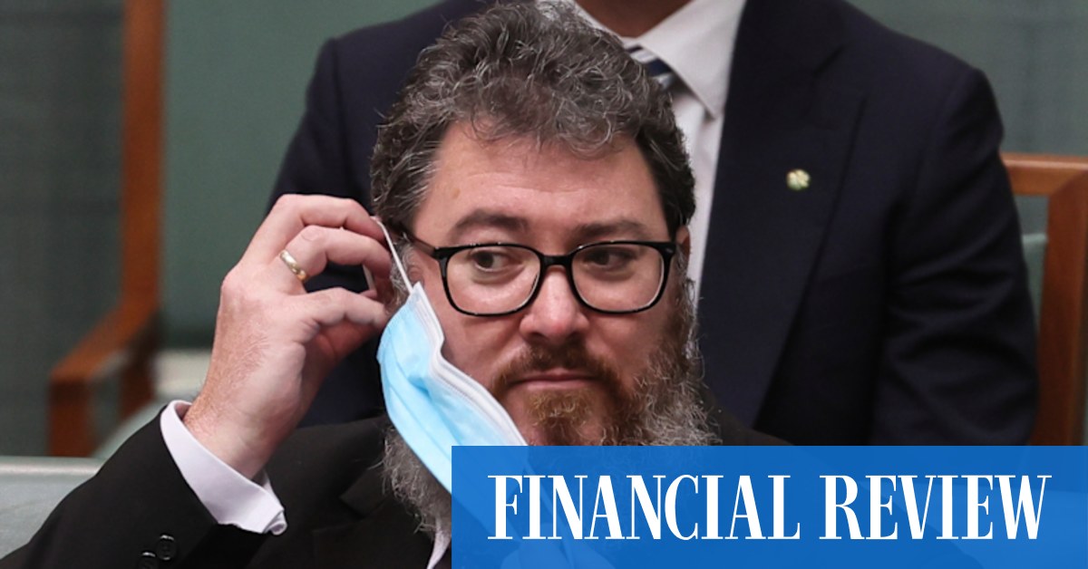 George Christensen feeds the global elite he rails against - Vimarsana News